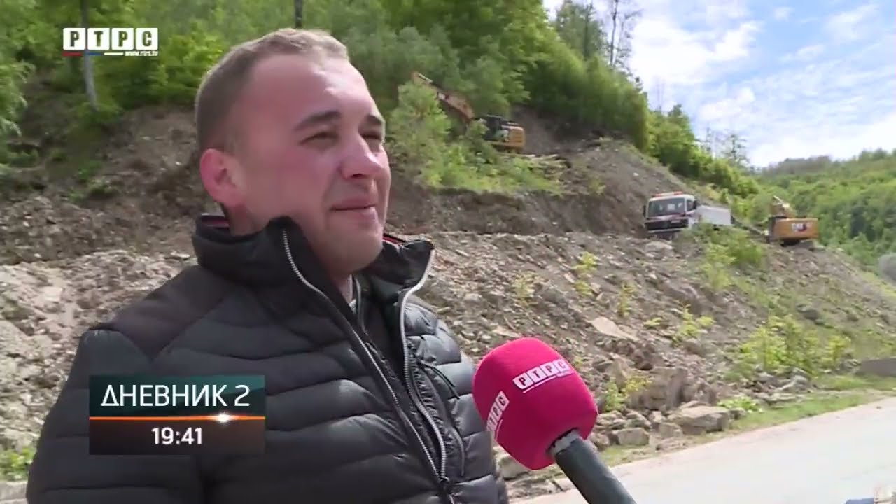 Sanacija klizišta između tunela Čemerno i Surdup, na putu Gacko - Foča