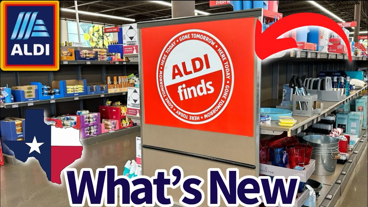 ALDI: TEXAS ROADTRIP🚨 WHAT’s NEW AT ALDI FOR THIS WEEK✨#new #aldi #shopping