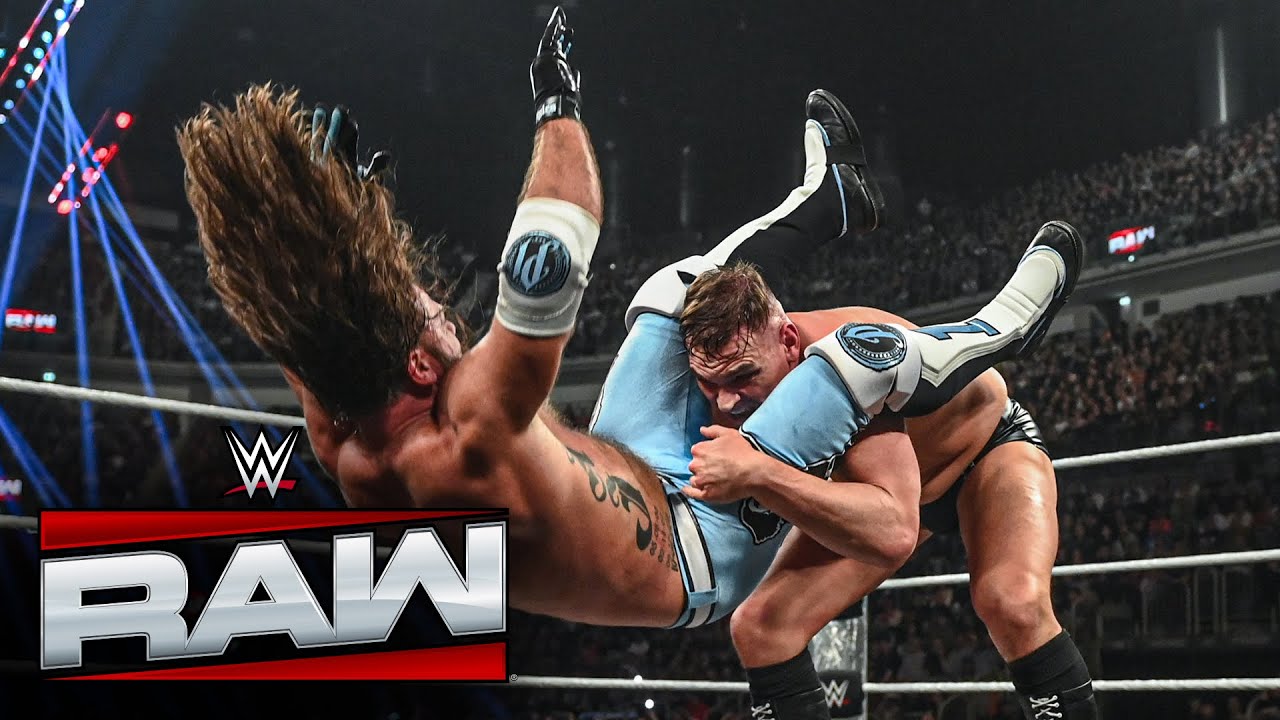Gunther steals a win from AJ Styles in D&uuml;sseldorf, Germany: Raw highlights, Jan. 12, 2026
