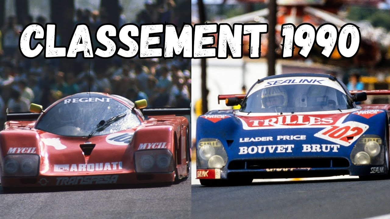 LE MANS 1990 : LE CLASSEMENT COMPLET !