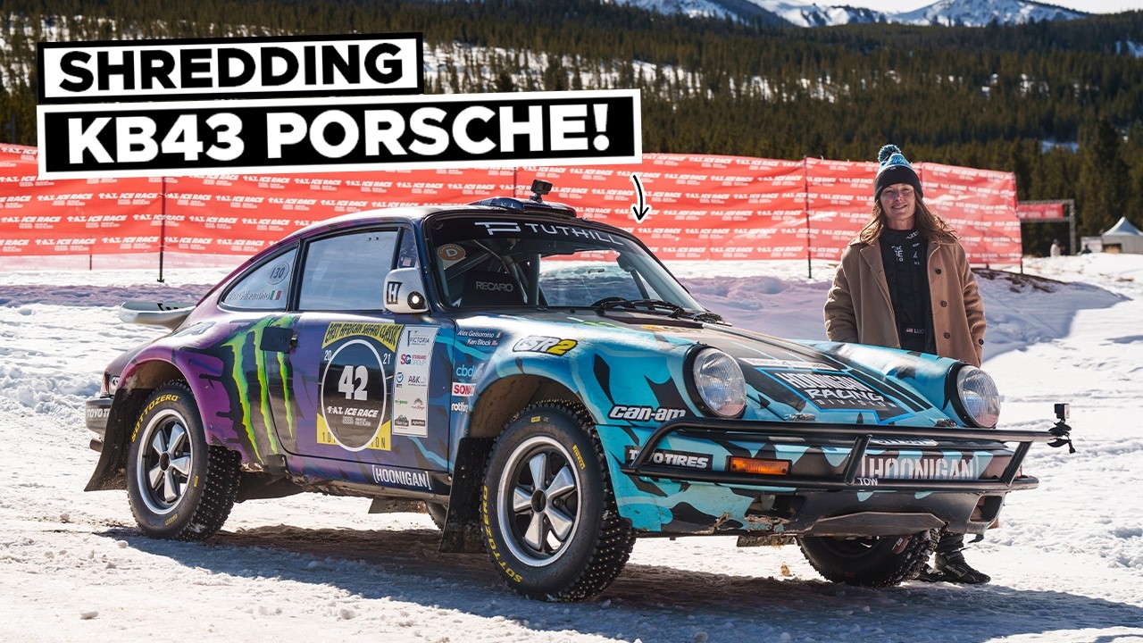 Lucy Block WINS her class in Ken’s Safari Porsche