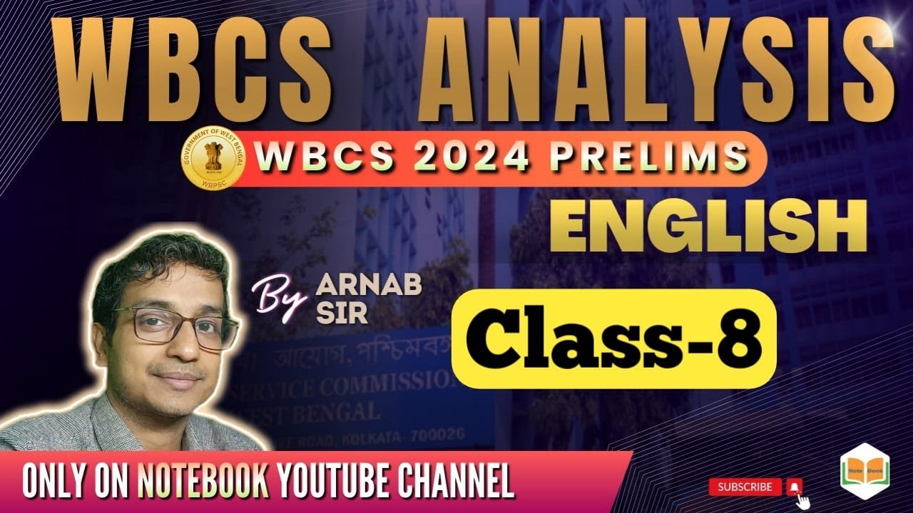 REASONING || CLASS-3 || WBCS 2024 Preliminary || Anirban Sir || Note Book