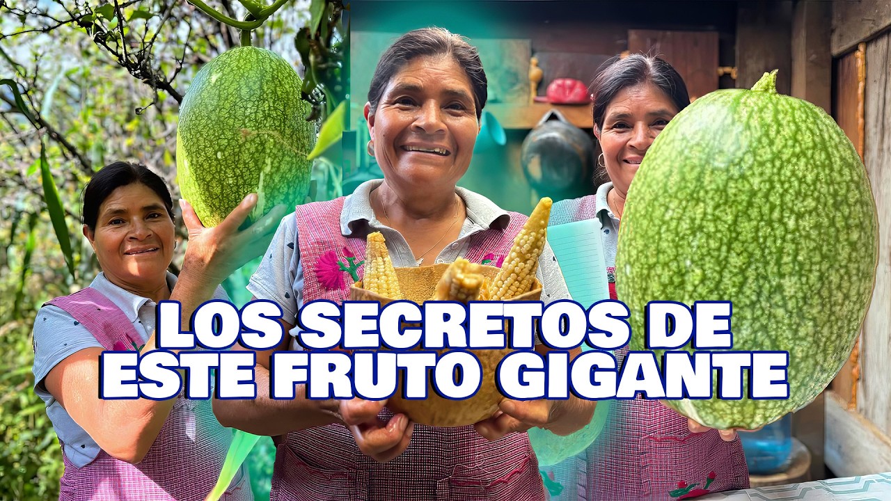 Este fruto Gigante lo usábamos para muchas cosas, hoy se está olvidando