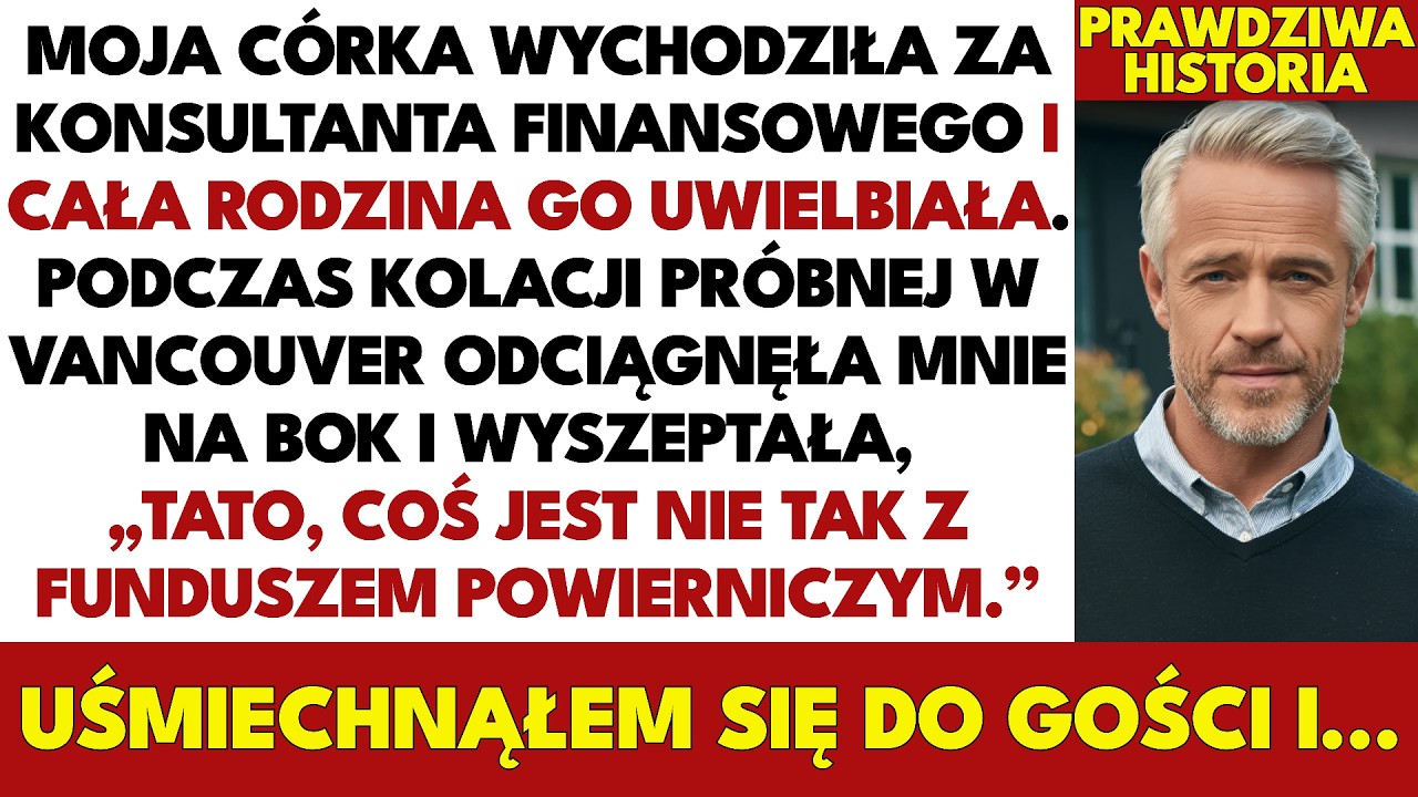 Na Przyjęciu Zaręczynowym Mojej Córki Odeszła Na Bok I Wyszeptała: „Tato, Sprawdź Jego Referencje…”