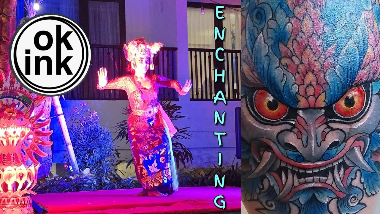 BALI 🌊 Topia ✨️ Balinese Dancers 🌄 Barong Tattoo