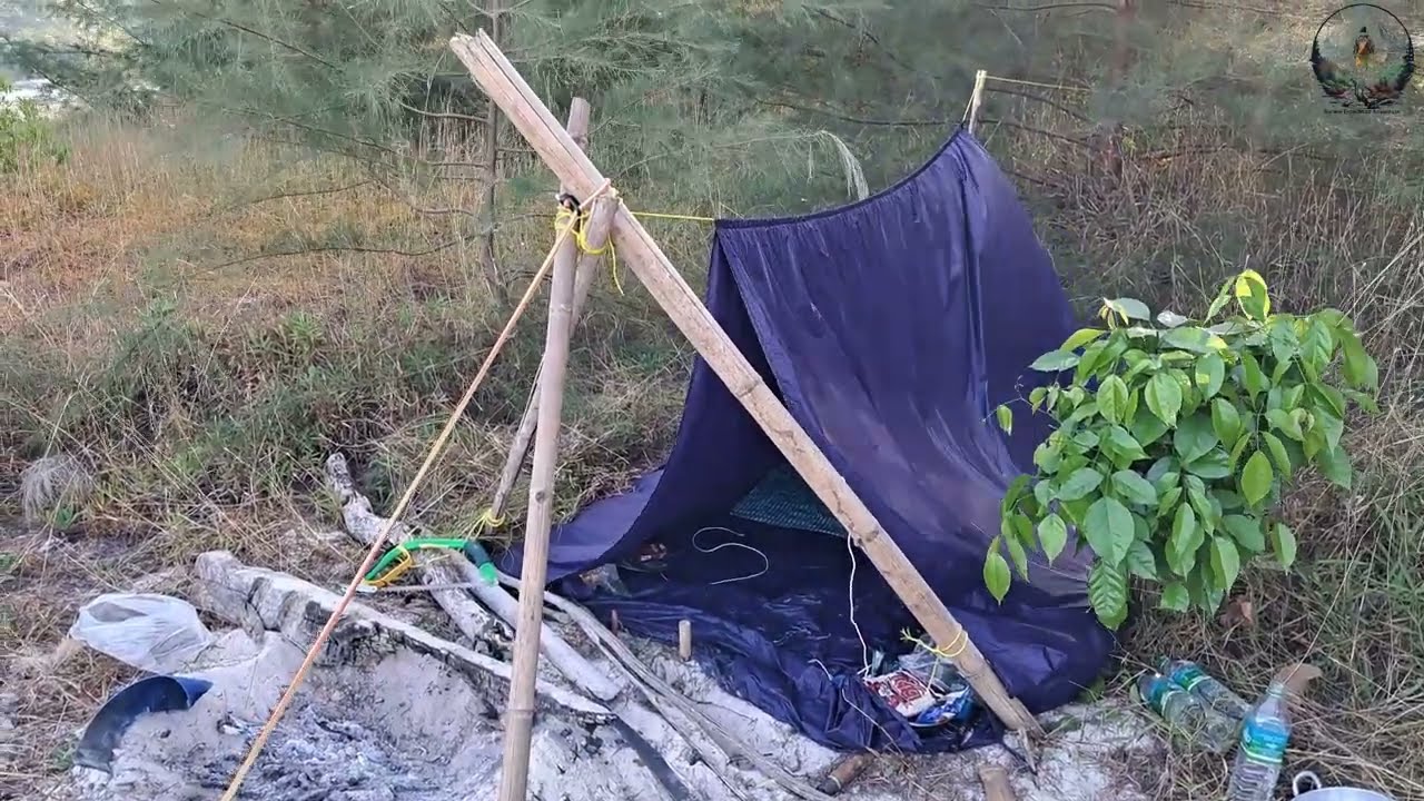 Good Morning Part II - SOLO Wild Beach Camping in Longest & Active CIVIL WAR Country, Myanmar. 2026