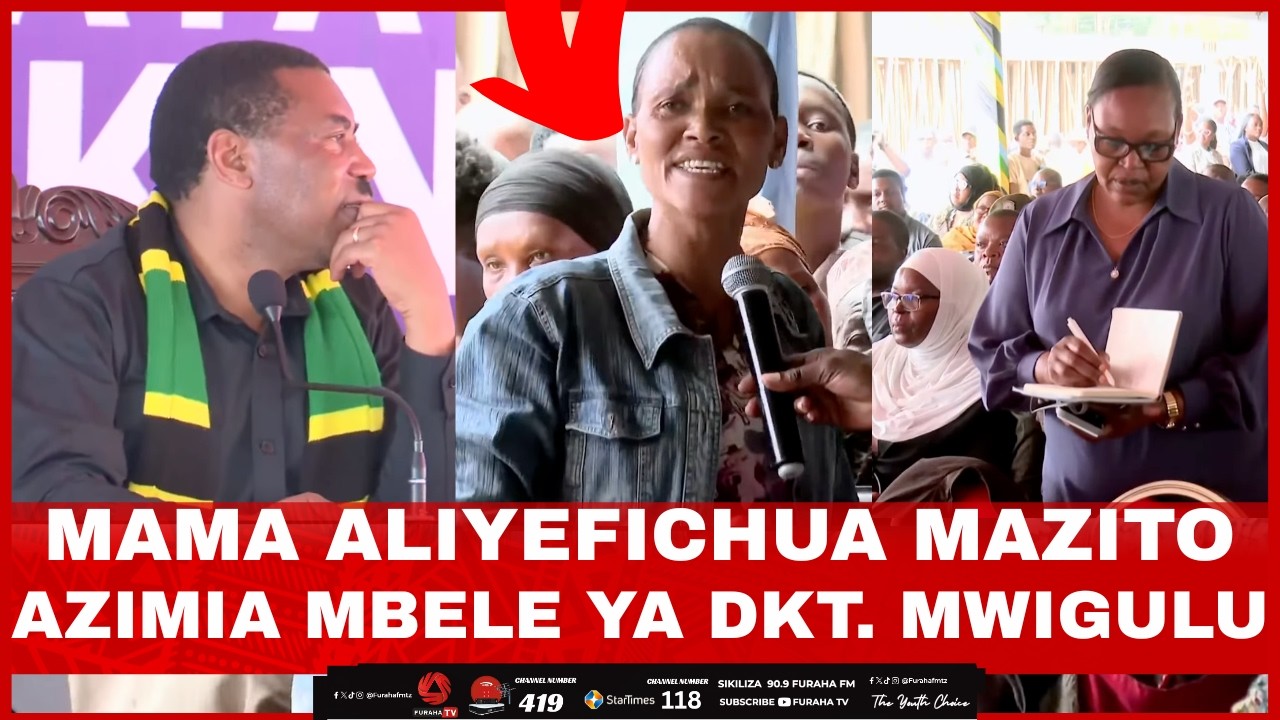 MAMA AZIMIA MBELE YA WAZIRI MKUU WAKATI AKISEMA KERO ZAKE DKT. MWIGULU AWABANANISHA VIONGOZI...
