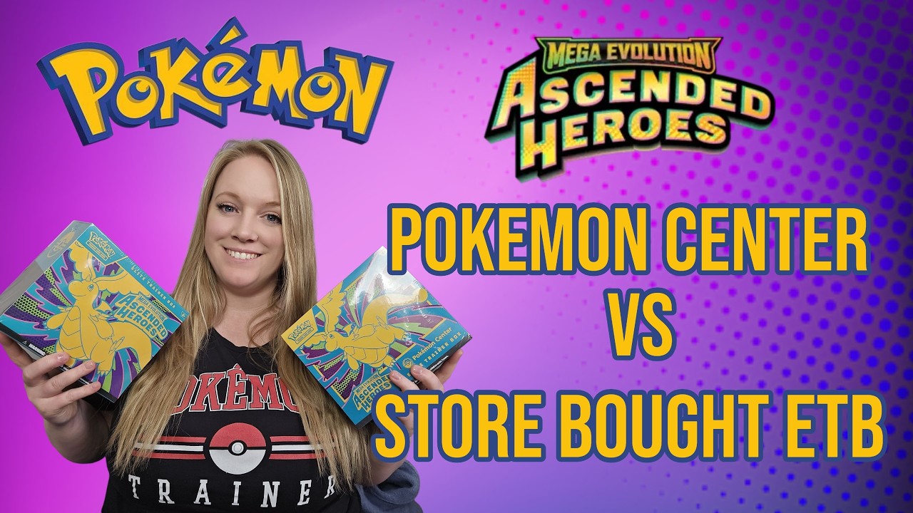Ascended Heroes ETB Unboxing - Pokemon Centre Vs Store
