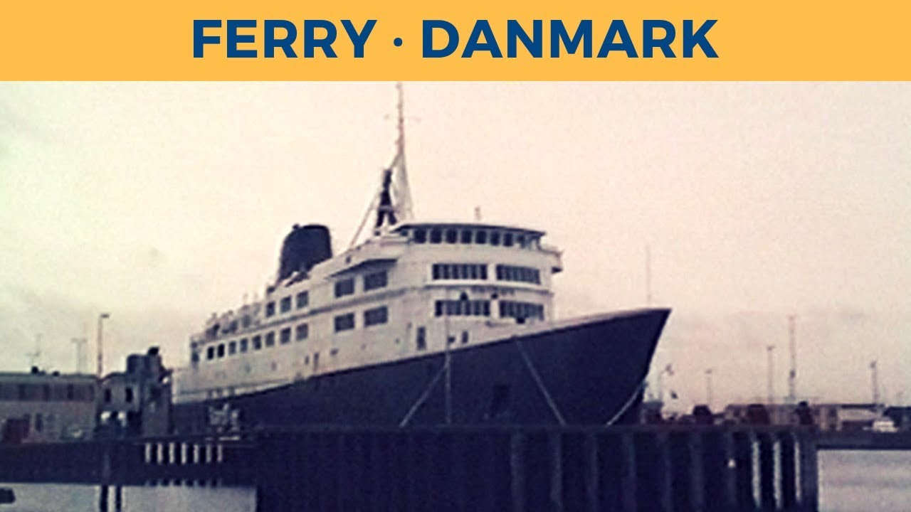 Classic Ferry Video 1999 - The last (secret) visit of ferry DANMARK