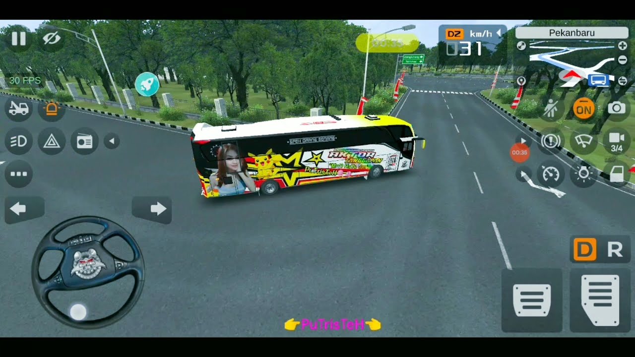 Share apk bussid v4.4.1 versi clone mod turbo dan no turbo all android