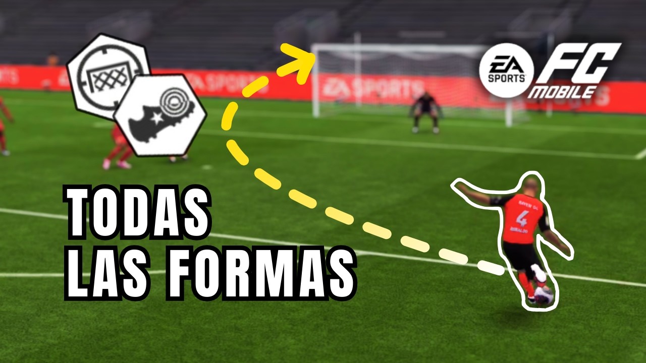 TODAS las FORMAS de HACER el TIRO de TRIVELA en FC MOBILE