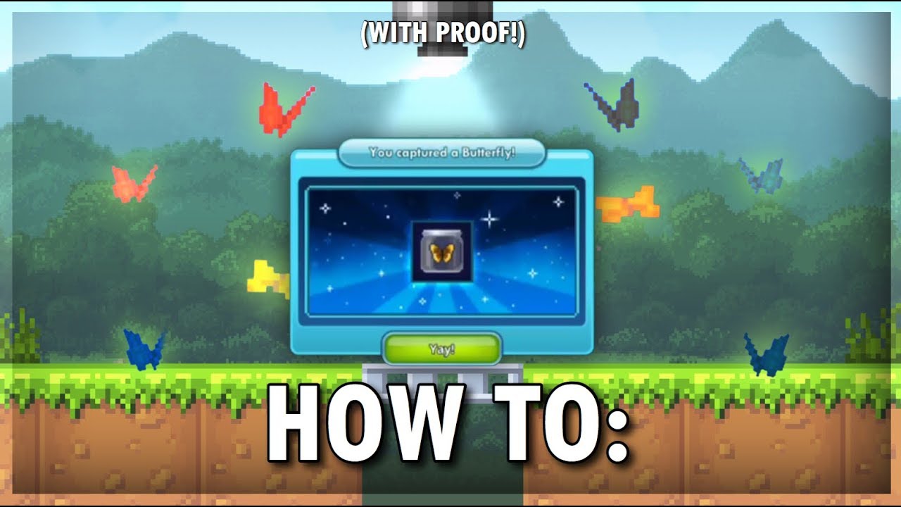 Pixel Worlds - How to Spawn Butterflies (WITH PROOF!)