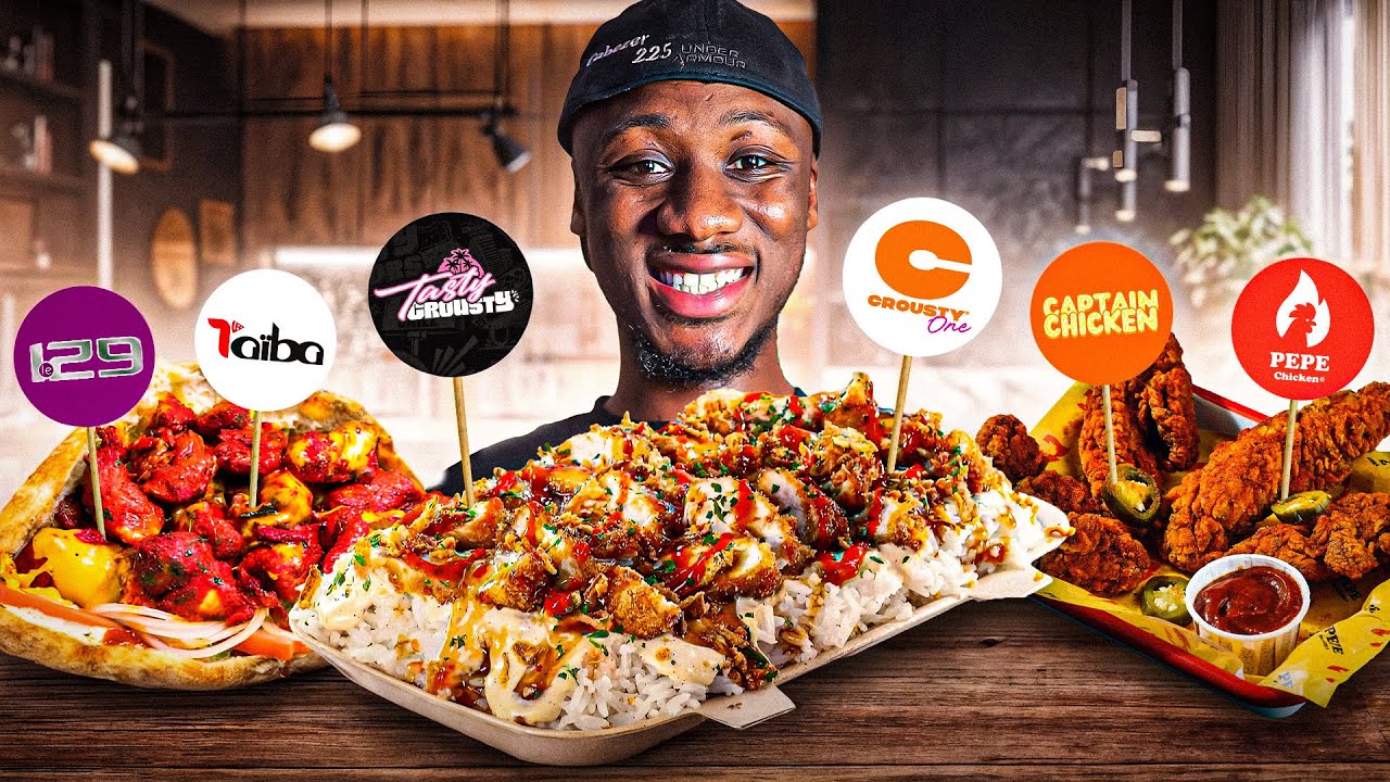 Fast-foods Populaire Vs Leurs Contrefaçon