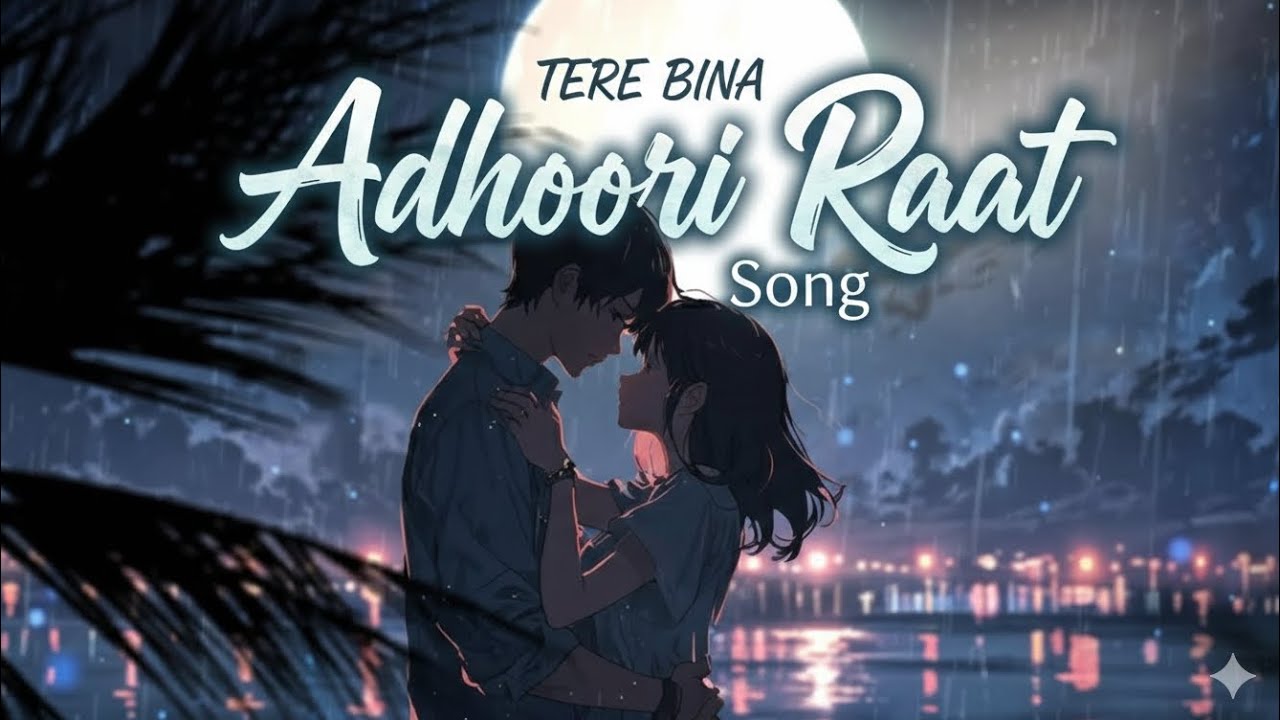 Tere Bina Adhuri Raat (Lofi Mix) 🌌 | Slowed + Reverb | Midnight Vibes #lofi #sadmusic #viral 