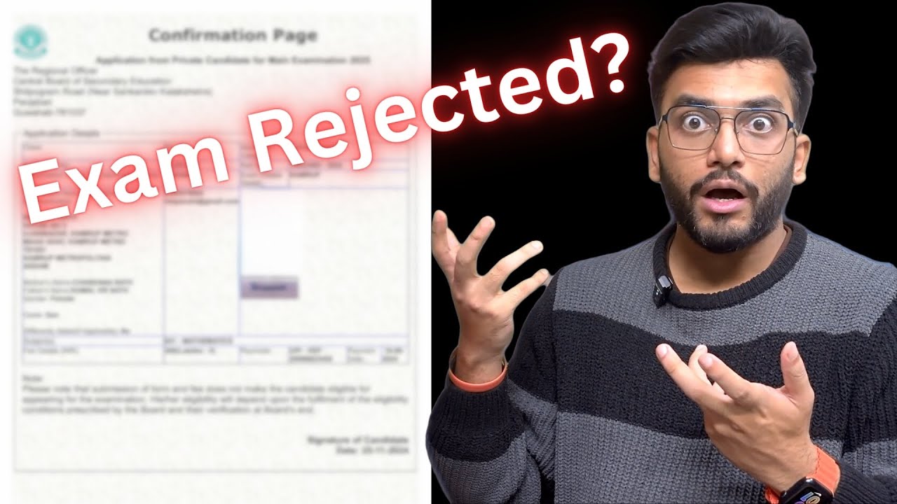 Private Candidates Beware: Is Your CBSE Exam at Risk Even After Confirmation? | AD Classes
