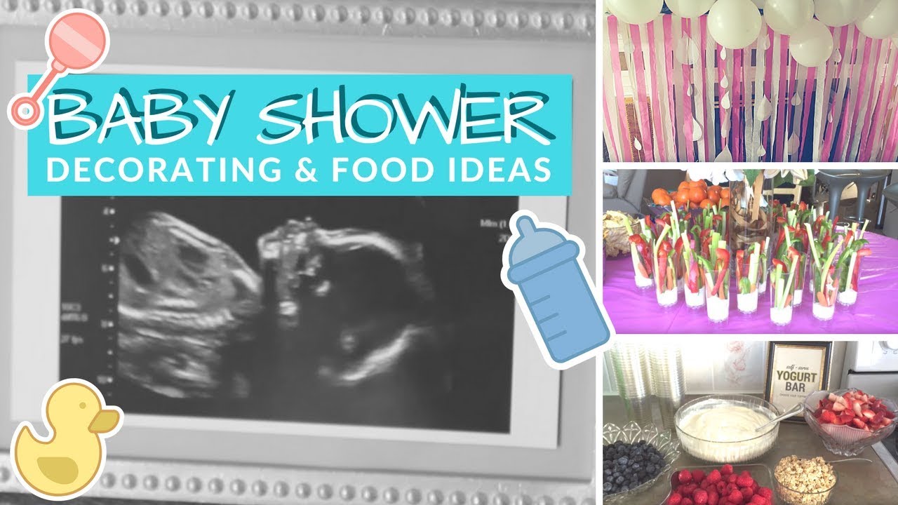 DIY Baby Shower Decorating and Food Ideas