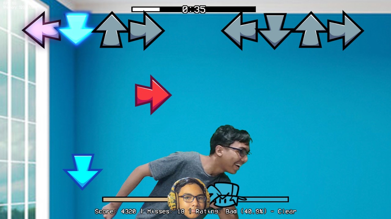 Friday Night Funkin Vs/Nonsense but real irl (in real life)