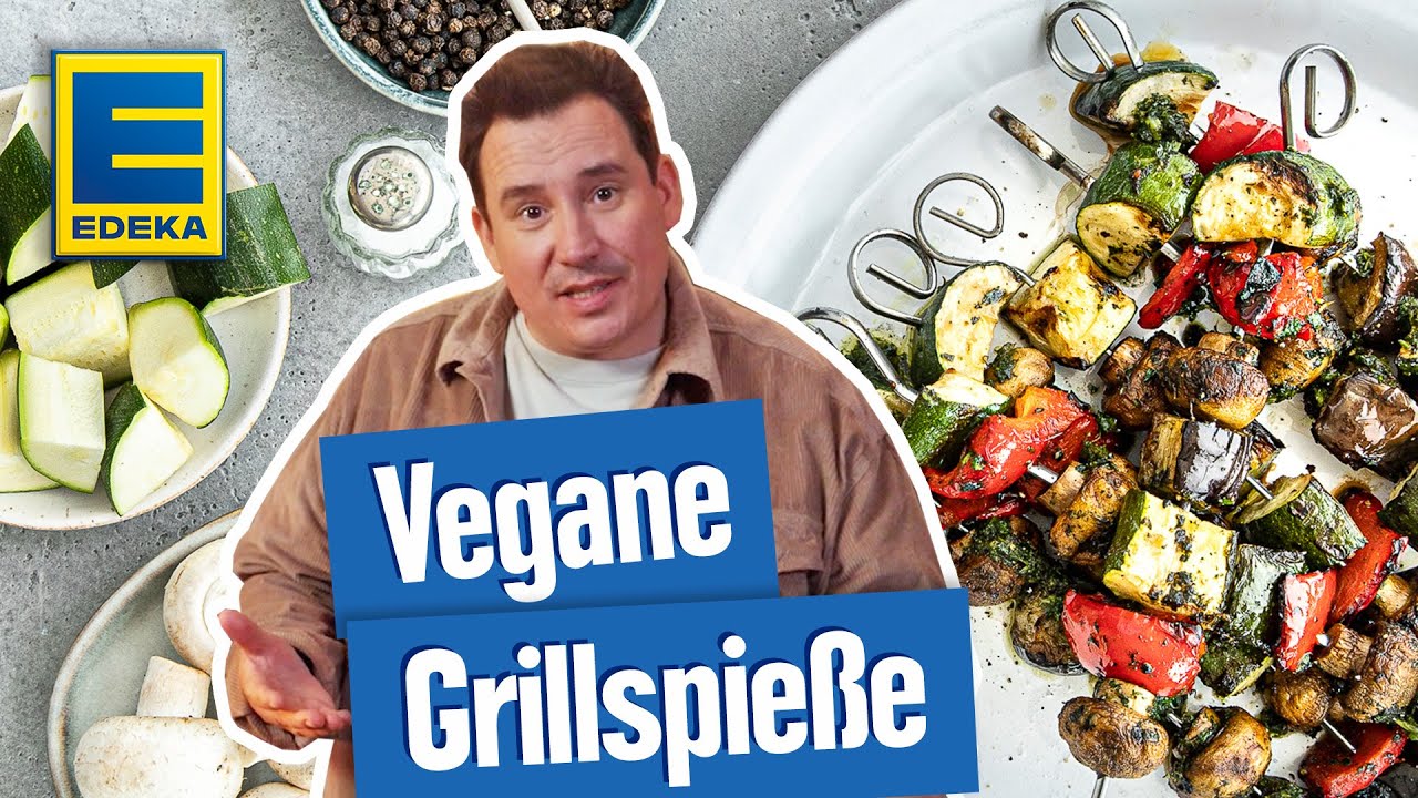 Vegane Grillspie&szlig;e I Veganes Grillrezept mit Gem&uuml;se