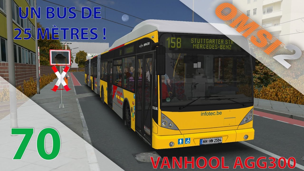 [OMSI 2] Episode n°70 : VanHool AGG300 TEC, un bus de 25 mètres !