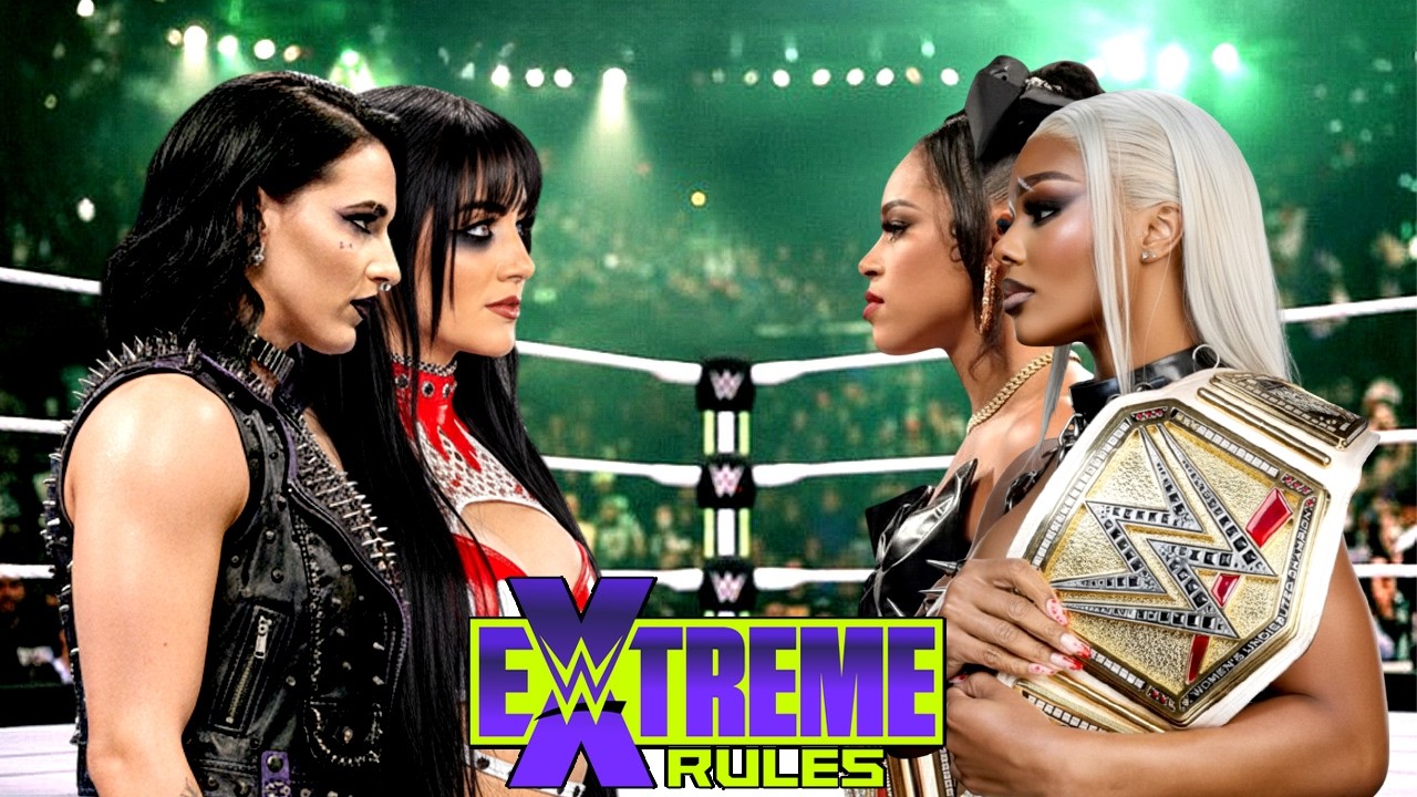 WWE Extreme Rules Match: Rhea Ripley & Tatum Paxley vs Bianca Belair & Jade Cargill | 12-Feb-2026