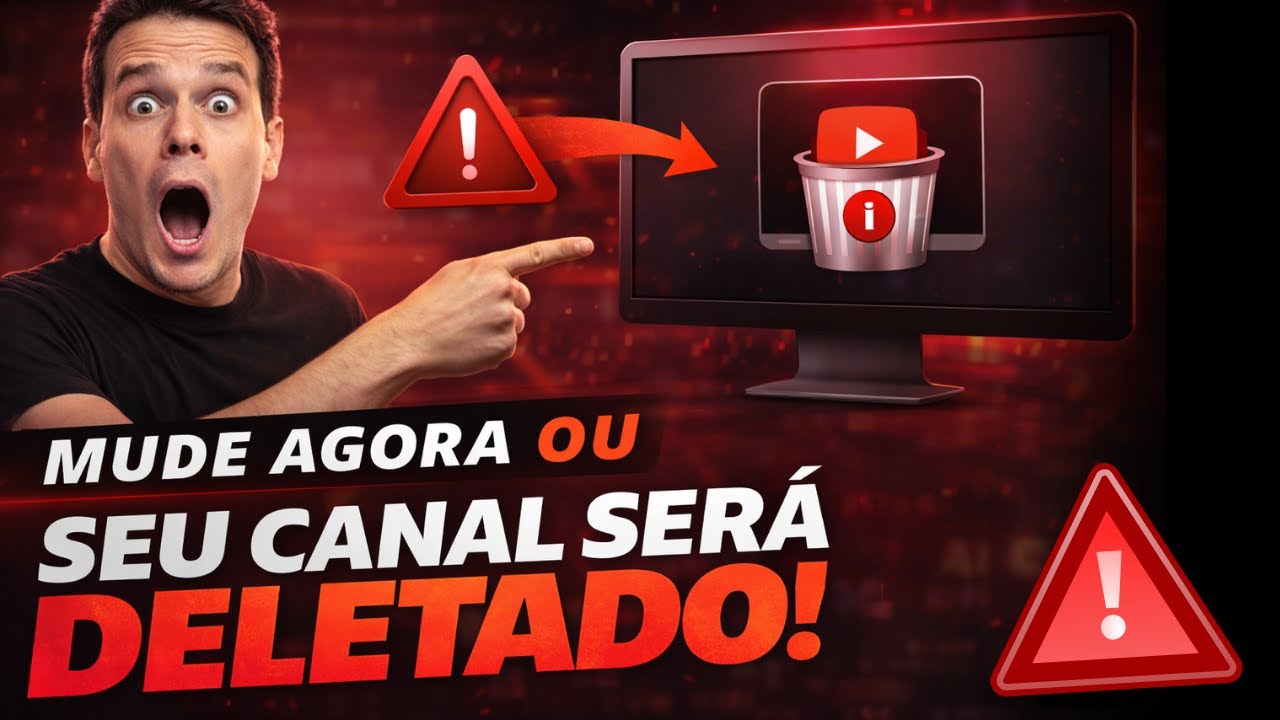 O YouTube Vai MUDAR em 2026 — Milhares de Canais Serão APAGADOS