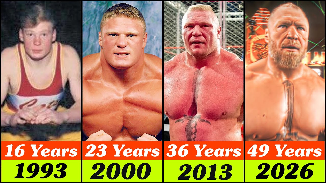 Brock Lesnar Evolution (1977–2026) | From Age 1 to 49 – The Beast Incarnate 🐐🔥