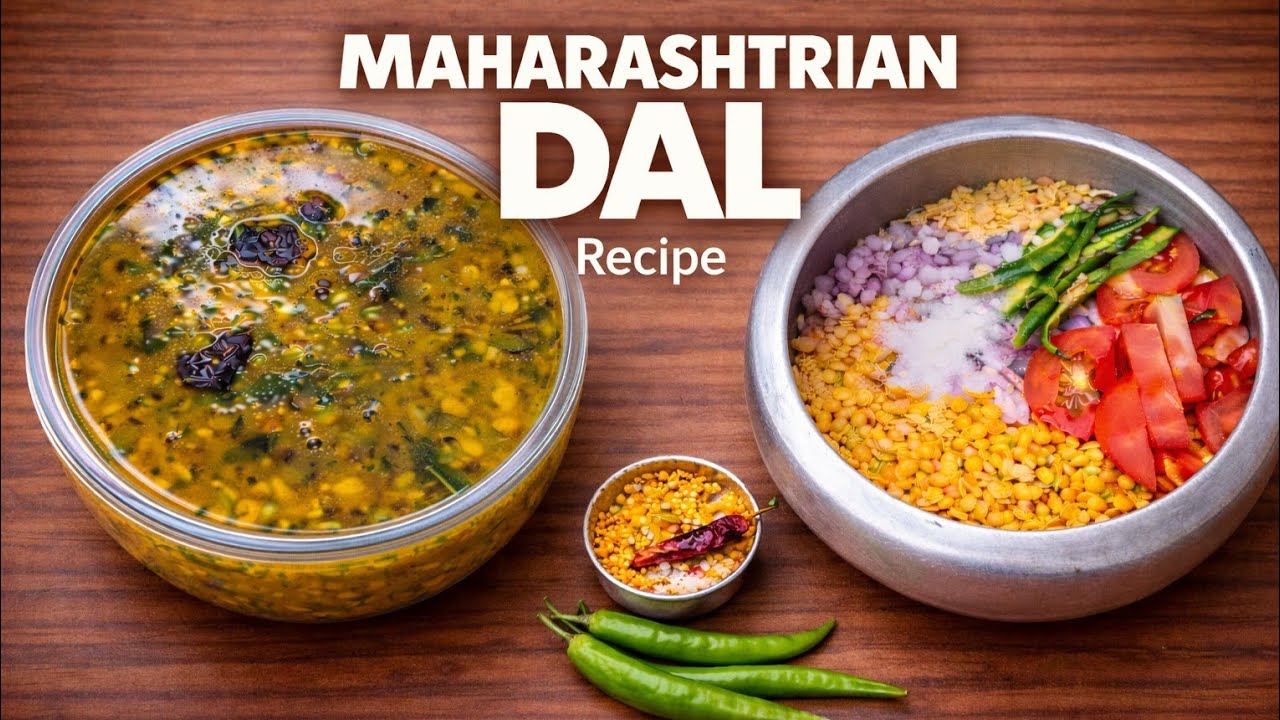 Maharashtrian Dal Recipe | Simple & Tasty | GSP Kitchen
