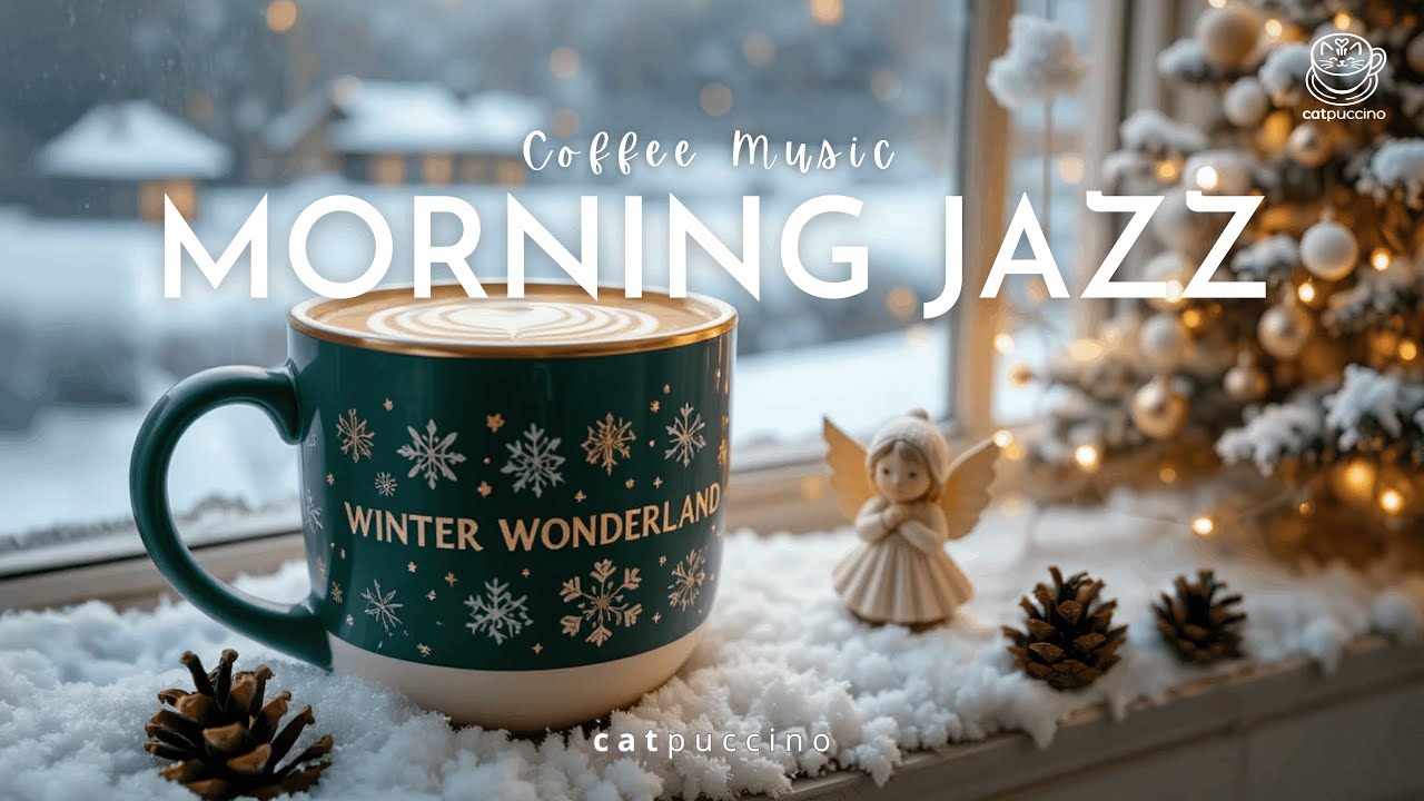 Morning Jazz Coffee Shop ☕ Cozy Background Music  for Relaxing & Studying (24/7 Live)