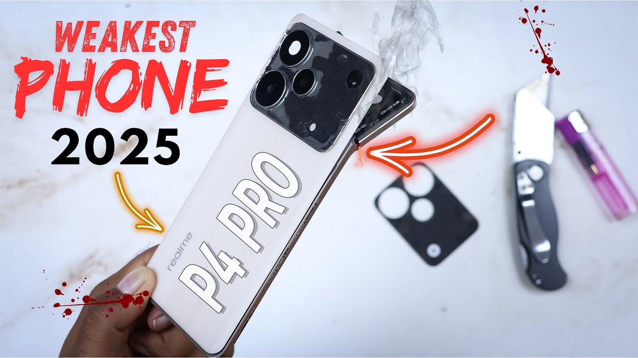 Worst realme Smartphone of 2025 - P4 Pro Durability Test !