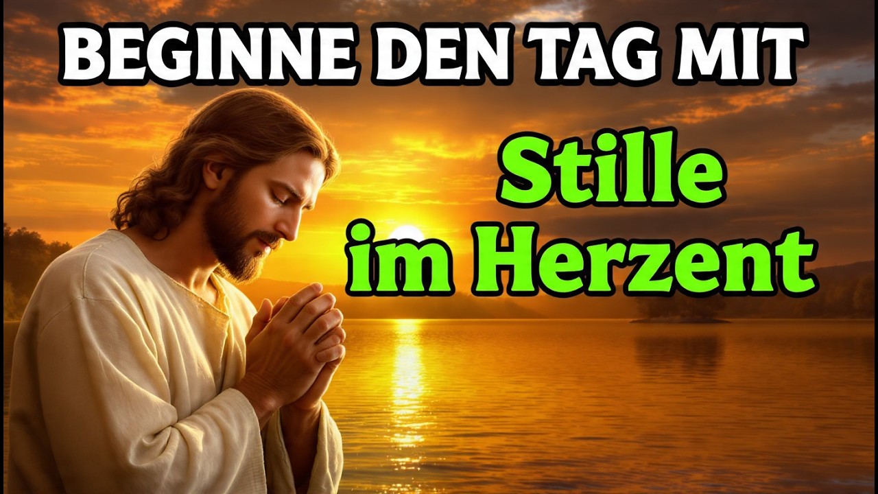 Beginnen Sie den Tag mit Morgengebet für Stille im Herzen