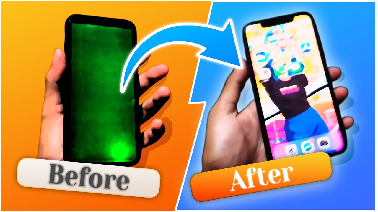 Fixed the iPhone Green Screen problem