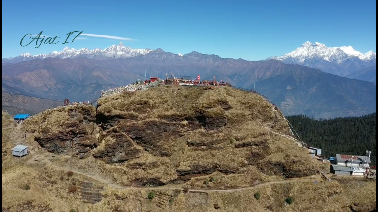 Kalinchowk. Dolakhaa. Aerial View. By:Ajat.17. Drone shot.