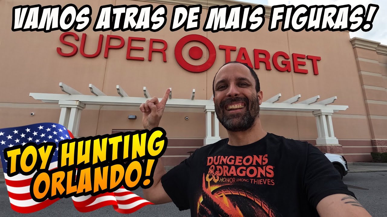 Toy Hunting na SUPER TARGET de Orlando - novidades em action figures e brinquedos - ATUALIZADO 2023
