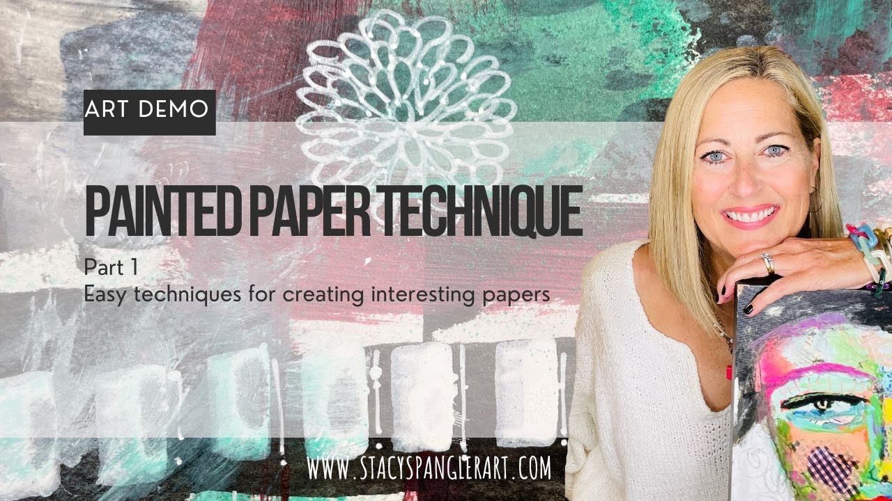 Paper Painting Techniques - Part 1
