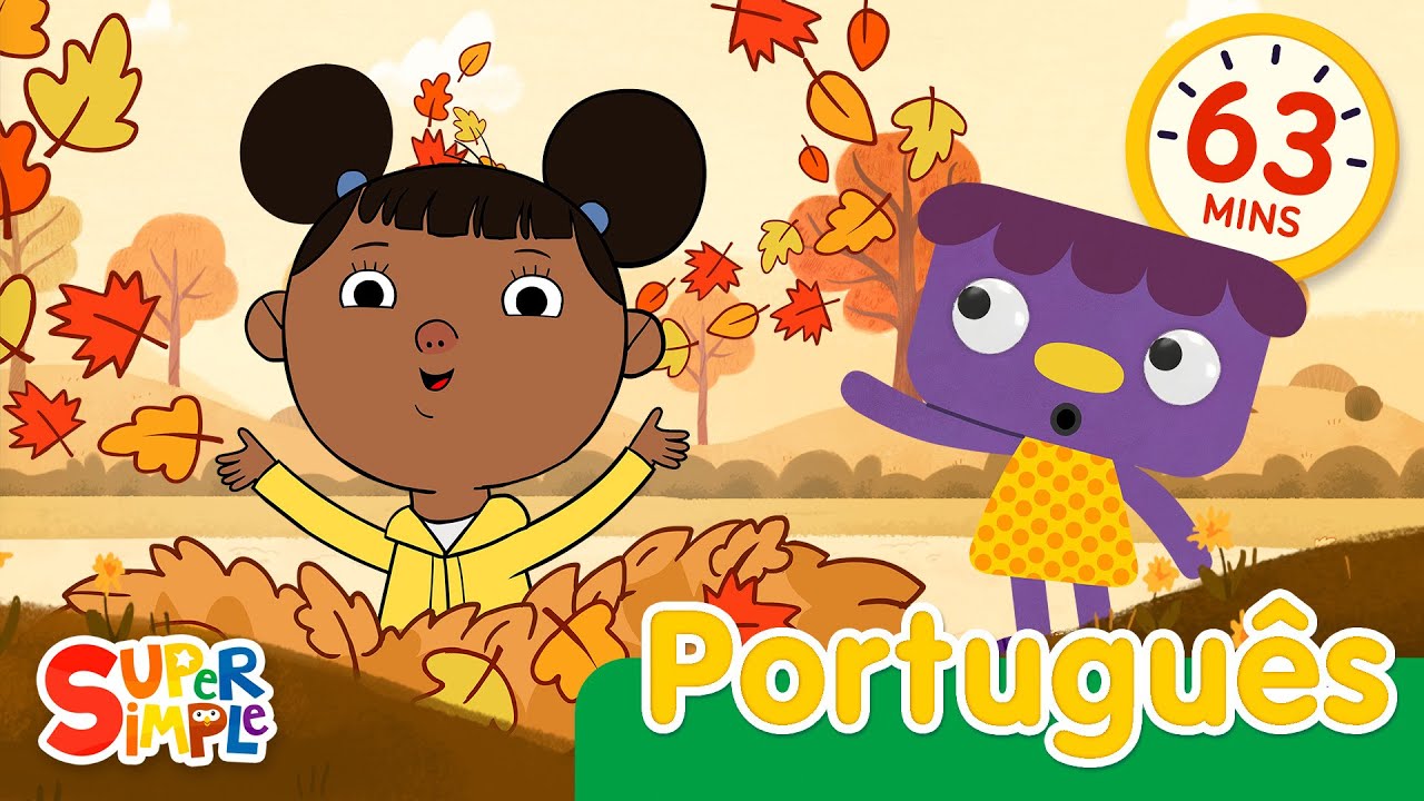 Esse É Um Rosto Feliz e muito mais | Canções para a pré-escola | Super Simple Português