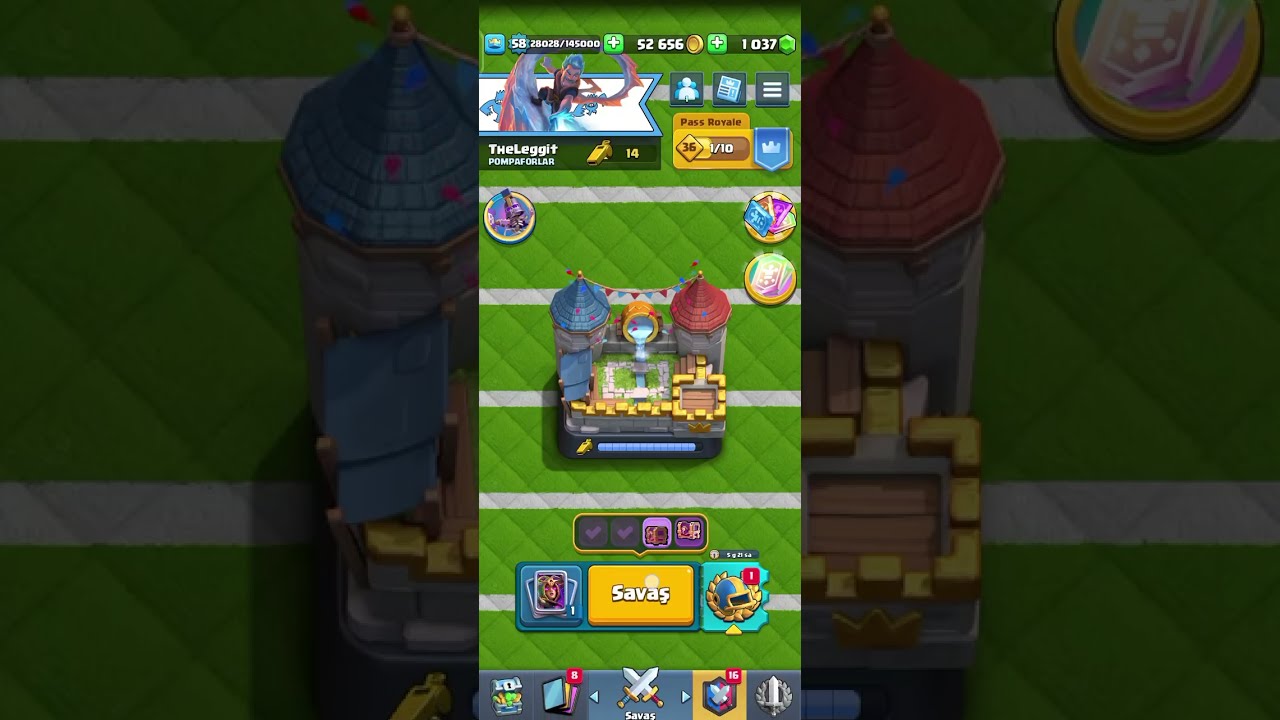 SAYI LİGİNDE KASIYORUZ CLASH ROYALE 