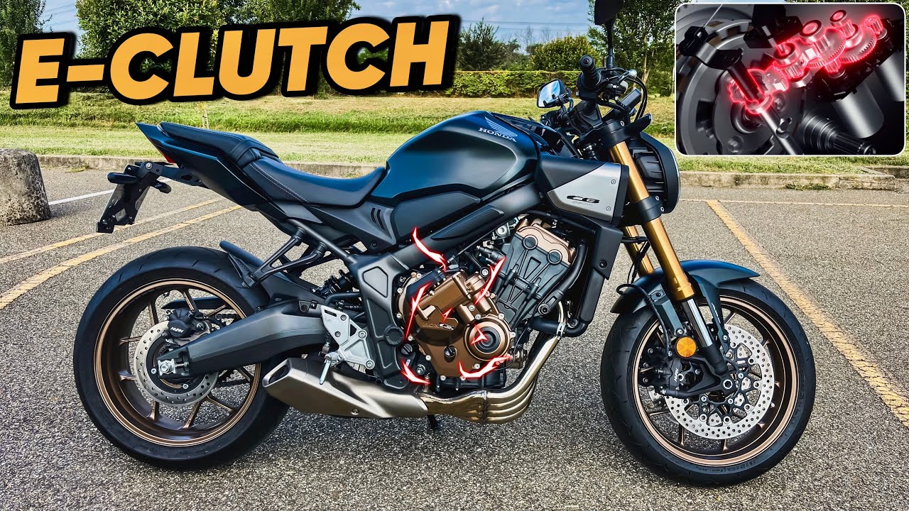 NUOVA HONDA CB 650R E-CLUTCH 2024 DAL VIVO !