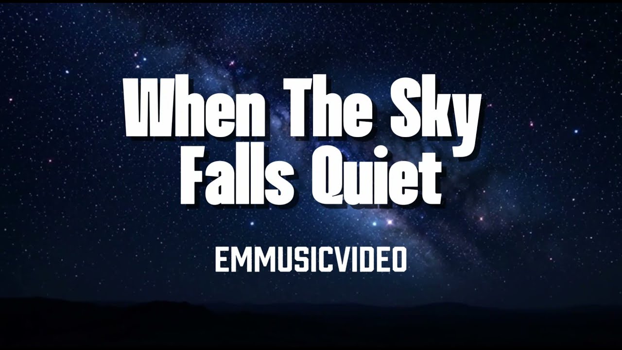 When The Sky falls Quiet | Official Love Song (Sub Español)