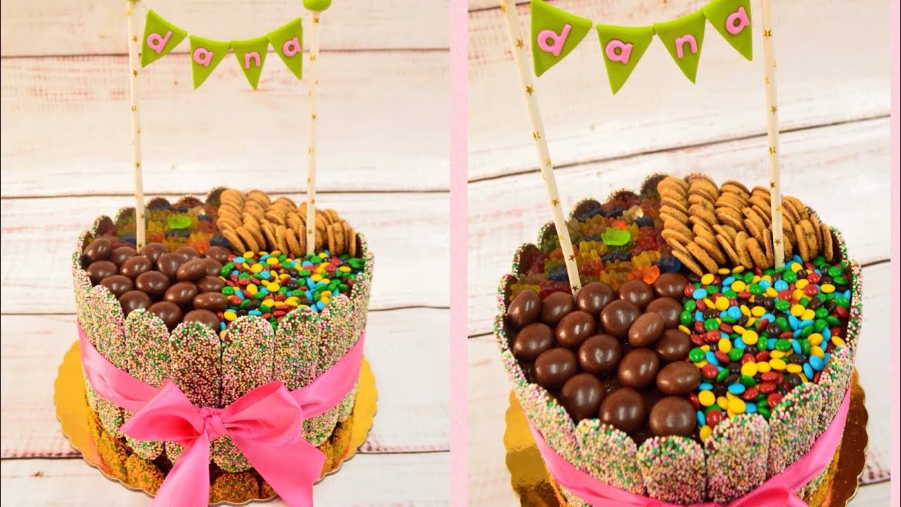 TORTA DE GOLOSINAS 🍭 | CANDY CAKE 🎂 | FIORELLA CAKE