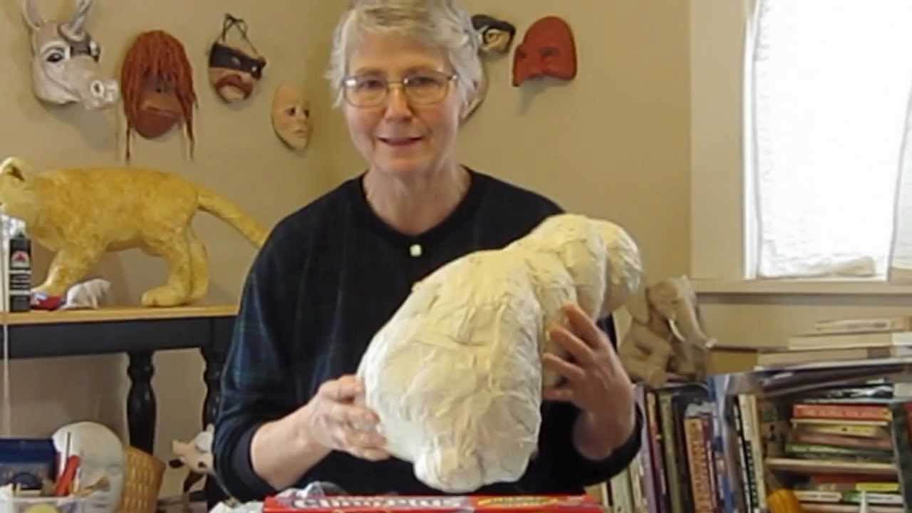 Paper Mache Clay Update Video