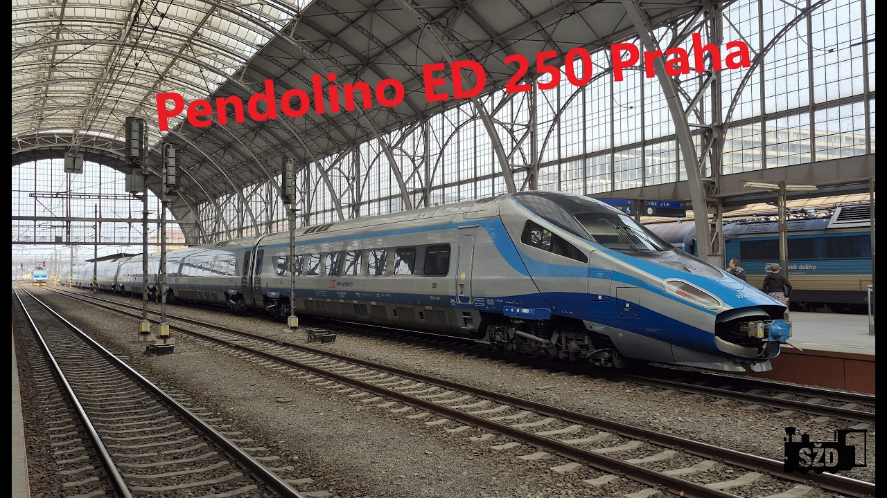 Pendolino Ed 250 poprvé v Praze
