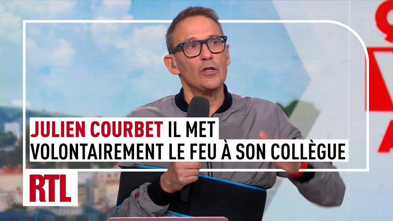 Julien Courbet: He deliberately sets fire to his colleague