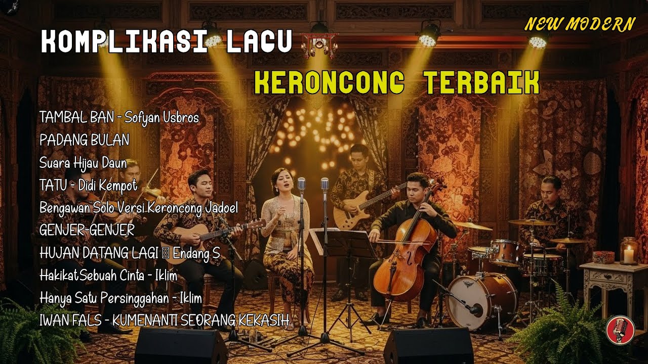 FULL ALBUM KERONCONG MODERN 2025 || NEW NORMAL KERONCONG  TAMBAL BAN | PADANG BULAN