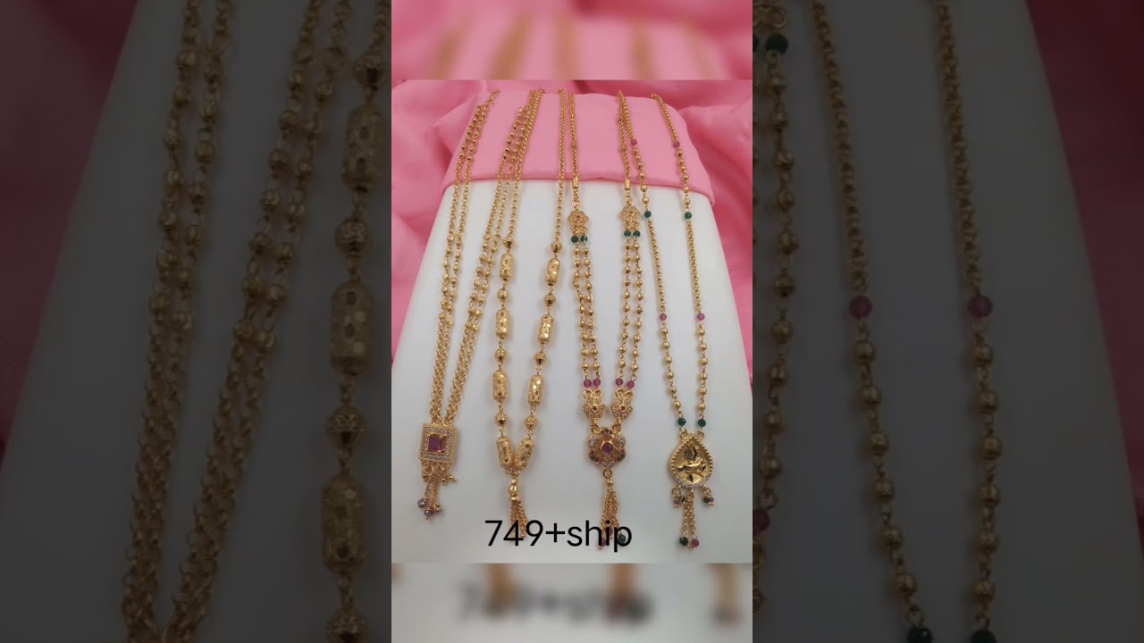 #sale#combo#jewellery A combo of 4 short chains