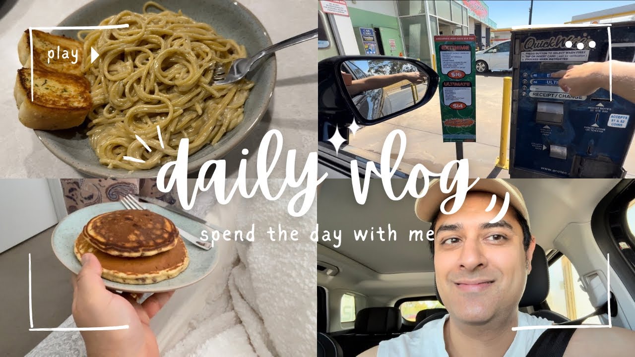 Simple Life Abroad 🇮🇳🇦🇺 | Grocery Run, Car Wash & Spaghetti Dinner 🍝 | Hindi Daily Vlog