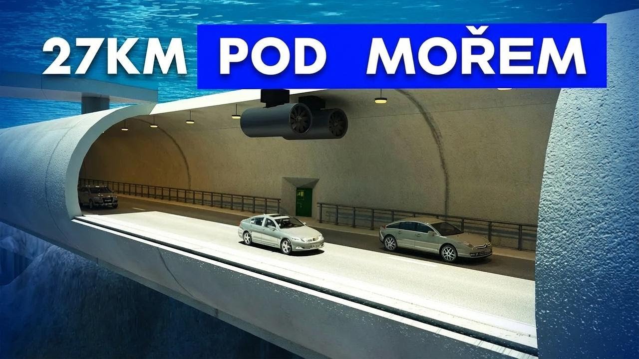 Norsko staví nejhlubší podmořský tunel na světě