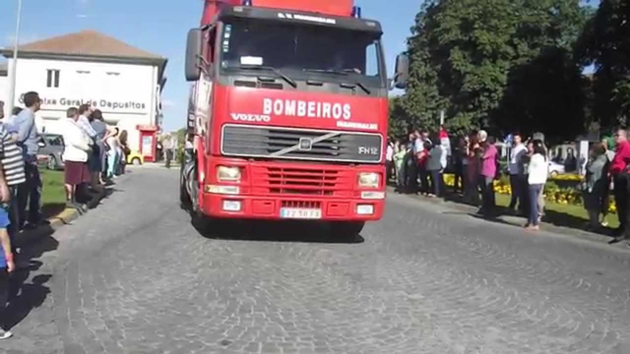 desfile apeado Bombeiros Voluntários de Mangualde 2014