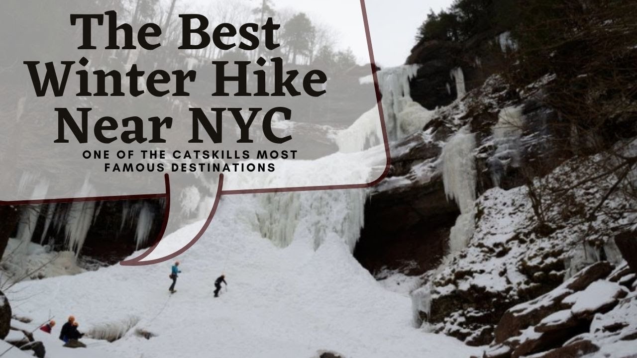 [The Best Winter Hike Near NYC]One of the most famous destination all time-Kaaterskill Falls