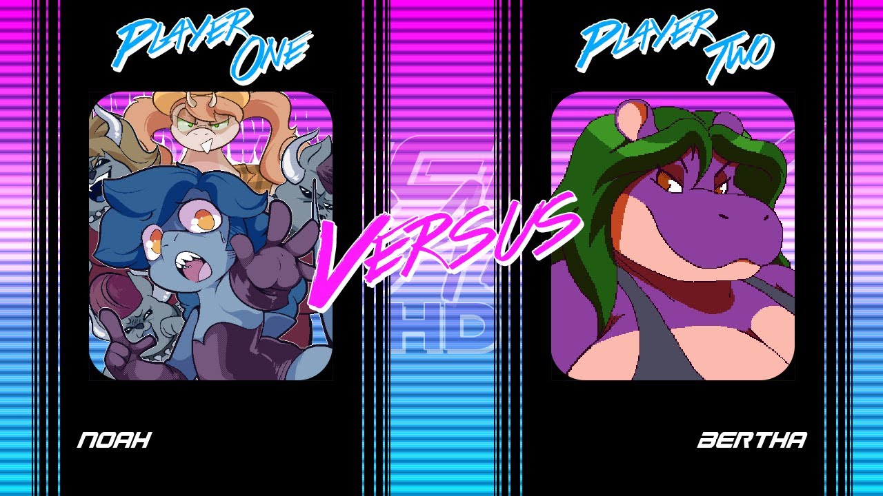 M.U.G.E.N Battles: Noah Sharker Vs Bertha Hippo