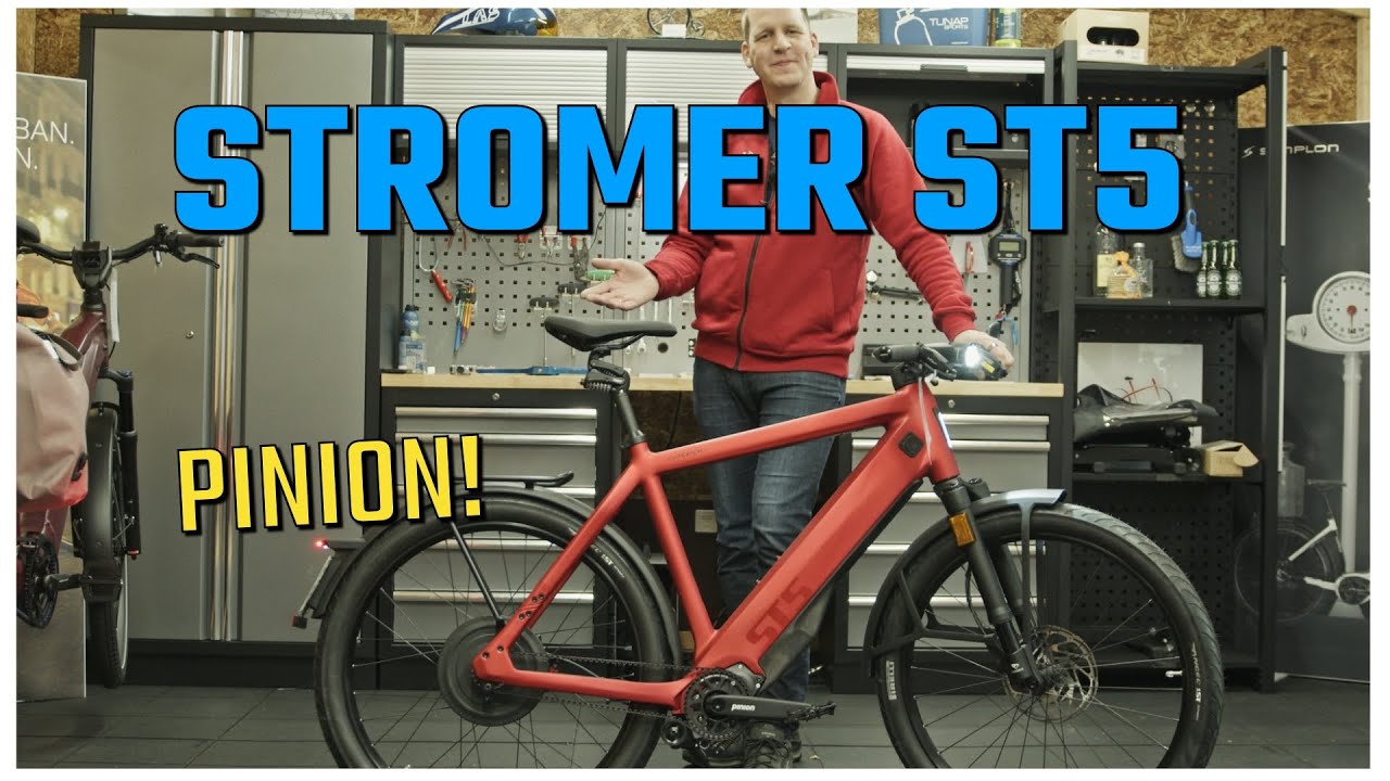 Stromer St5 - Geschwindigkeit Intelligenz Reichweite - Speedpedelec Pinion Ebike der Spitzenklasse!
